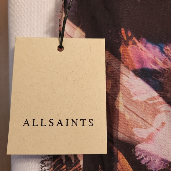 All Saints Floral Scarf - Picture 3 of 8